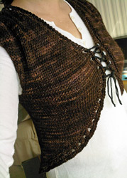 Malabrigo Silky Merino yarn pattern Kallisto Bolero