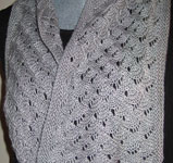 milanese loop  cowl neck scarf free knitting pattern