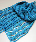 Lace Ribbon Scarf knitting pattern by Veronik Avery