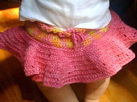 baby skirt free knitting pattern