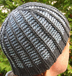 Botanic hat; Bue graphite - sone blue