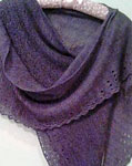 knit wrap pattern Shashlik by Valentina Cosciani