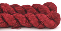 Malabrigo Silkpaca Yarn color ravely red