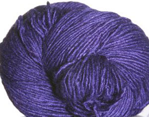 Malabrigo Silky Merino Yarn, color 30 purple mystery
