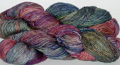 Malabrigo Silky Merino Yarn color 877 quequay