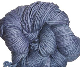 Malabrgo Merino Worsted yarn, color stone blue #99