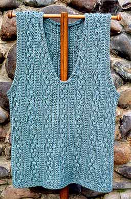 Malabrigo Silky Merino yarn pattern Rockport