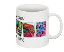 So Much Yarn-So little time Knitter's Mug right side