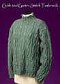Vermont Fiber Designs knitting pattern - Cable & Garter Stitch Turtleneck