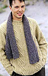 Jo Sharp Partridge Scarf,  Jo Sharp Silkroad Aran Tweed

Free Scarf Pattern