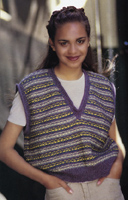 Jo Sharp - Knitting Bazaar knitting pattern Kaleidoscope Vest