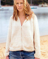 Jo Sharp Book Seven Family knitting pattern - Hooded Jacket