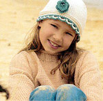 Jo Sharp DESERT GARDEN ARAN COTTON yarn

Little Cotton Hat, Pattern Book Name: Book Seven - Family