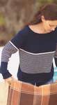 Jo Sharp Book Seven Family knitting pattern - Striped T-Shirt