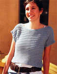 Jo Sharp Knitting Pattern Book Nine - Saturday. Jo Sharp Soho Summer DK Cotton knitting yarn.