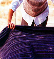 Jo Sharp Contemporary Knitting Book - Textured Throw