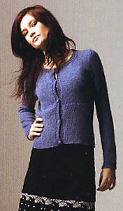 Jo Sharp Knit Issue 4, Jo Sharp Alpaca Silk Georgette Cardigan