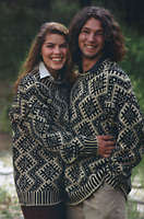 Jo Sharp - Knitted Sweater Style pattern book, Latvian patttern