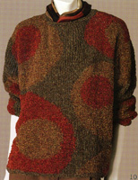 Adrienne Vittadini Fall Collection 2002 vol 19 Circles Pullover