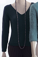 Adrienne Vittadini Fall Collection 2005 vol  26 Martina V-neck pullover