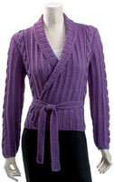 Adrienne Vittadini Fall Collection 2005 vol 26 Martina Wrap Cardigan