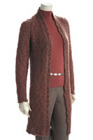 Adrienne Vittadini Nadia 3/4 Length coat