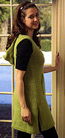Adrienne Vittadini Fall 2007 vol 30  Natasha Yoga Tunic knitting pattern