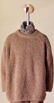 Gigi Crew Neck Pullover knitting pattern; Vittadini Patterns Fall 1993 vol 1