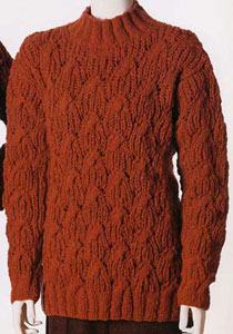 Vittadini Falll 1998 vol 11 - Aria Cabled & Ribbed Pullover