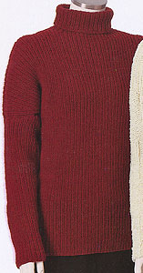 Adrienne Vittadini Fall Collection 1999 vol 13 - Maria Ribbed Pullover