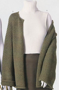 Adrienne Vittadini Spring Collection 2001 vol 16 Rebecca Cardigan