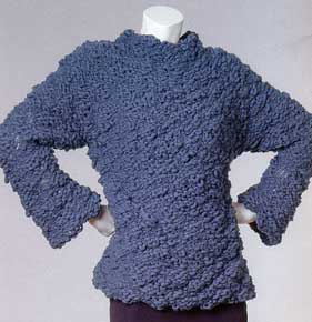 Vittadini Yarns Fall 2001 Vol 17 Anna Pullover