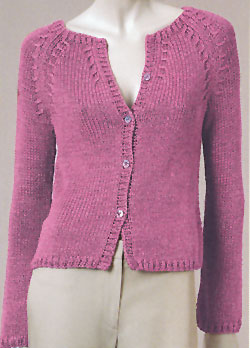 Vittadini Spring 2002 vol 18 - Lucinda Raglan Cardigan