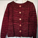 Crew neck cardigan