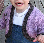 baby shrug by Debbie Bliss