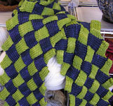 handknit scarf;