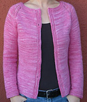 cardigan crew neck open cardigan free knitting pattern