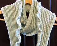 ruffled scarf