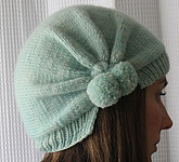 knit cloche