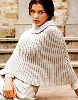Knitted Poncho Knitting Pattern. Buy instantly online &#163;1.95